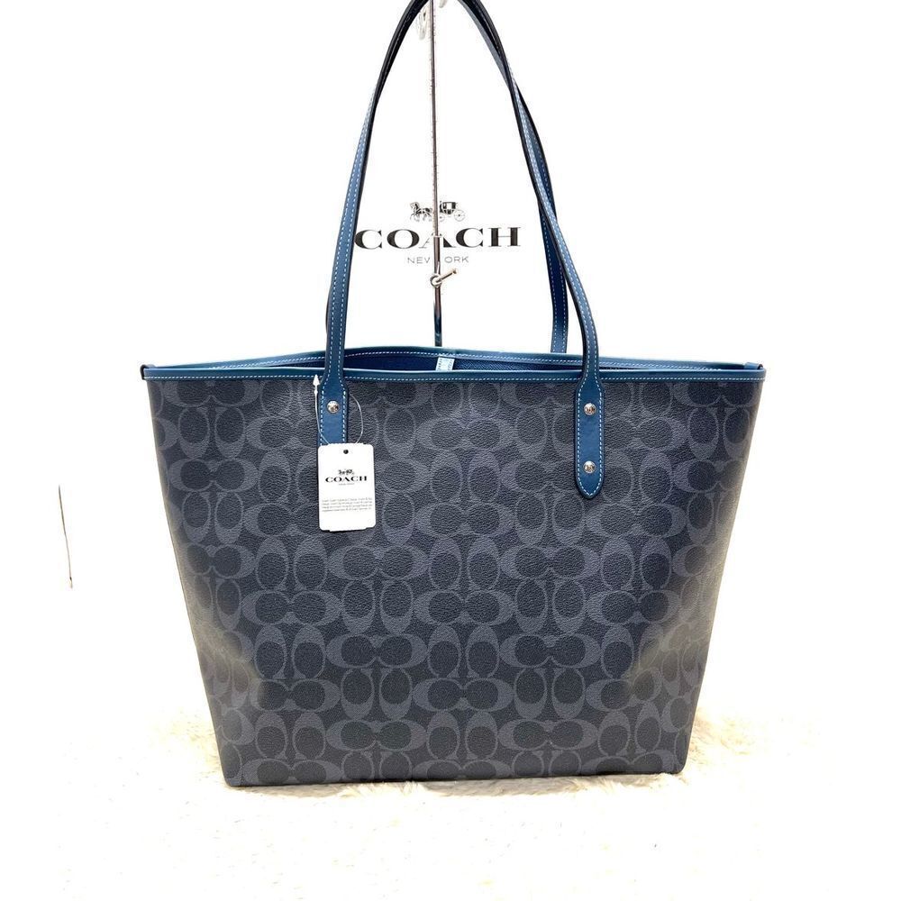 🔥🎁NWT! Coach City Tote Handbag Large Msrp:$395.00 - Picture 4 of 11